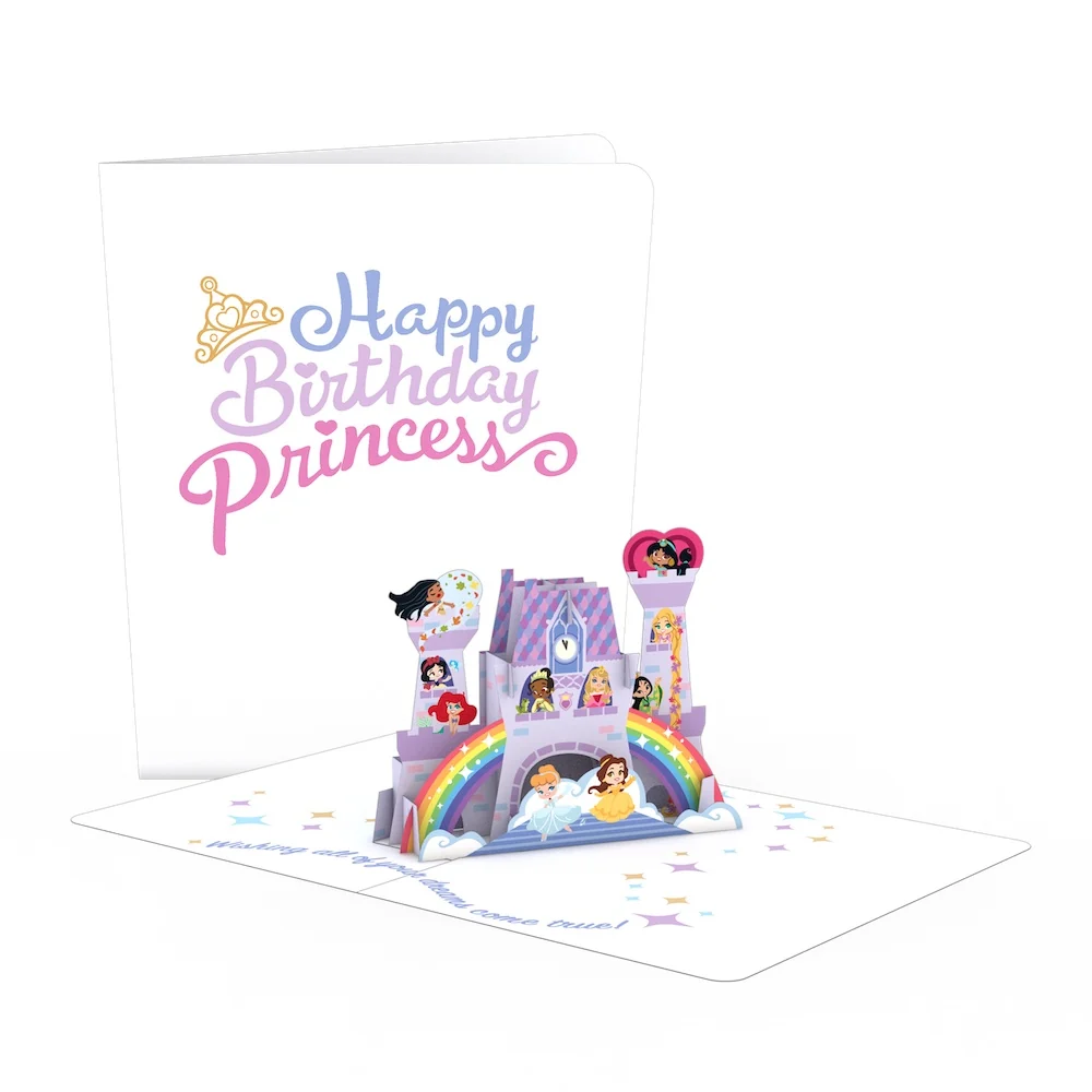 Lovepop Playpop Card: Disney Happy Birthday Princess