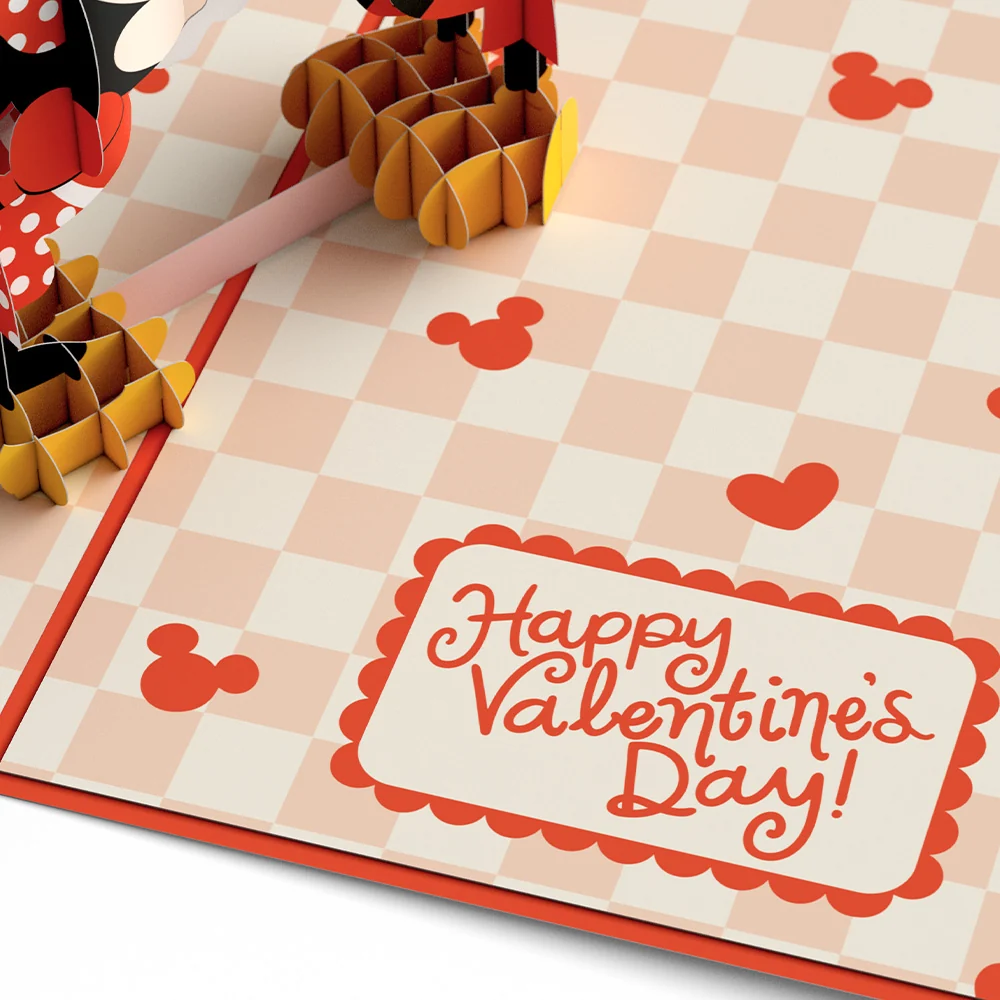 Lovepop Disney’s Mickey Mouse Love You Lots Pop-Up Card & Flower Buds Bouquet Bundle - Image 4
