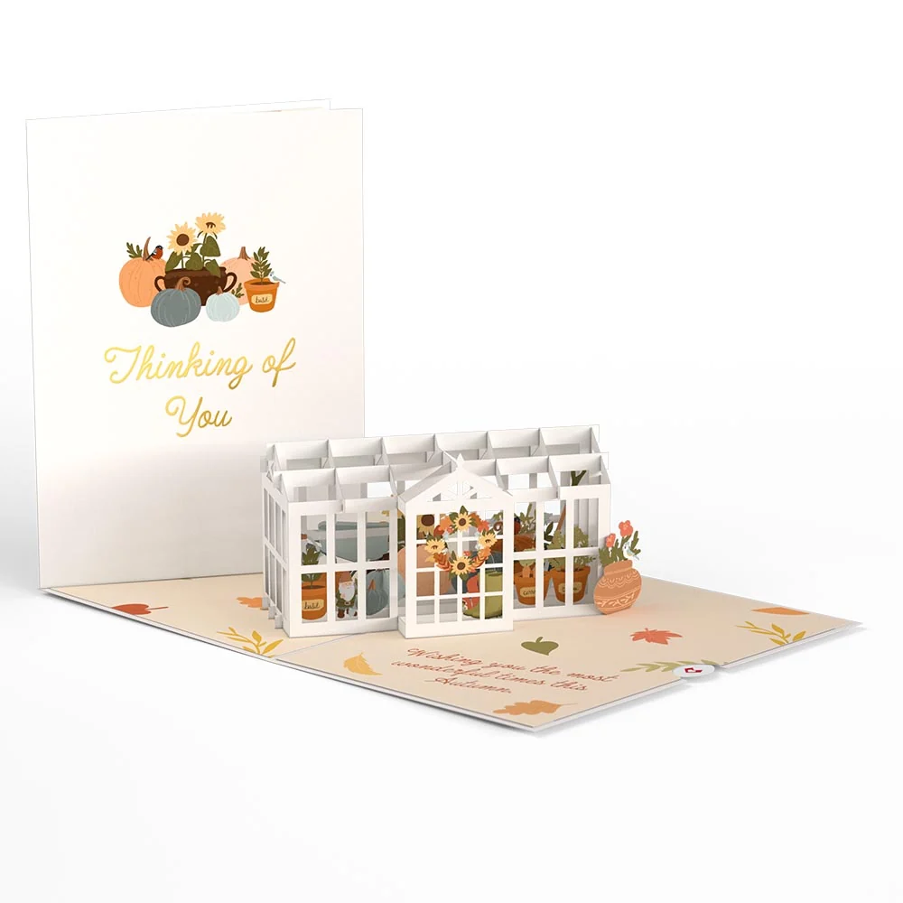 Lovepop Autumn Thinking of You Pop-Up Card Pot