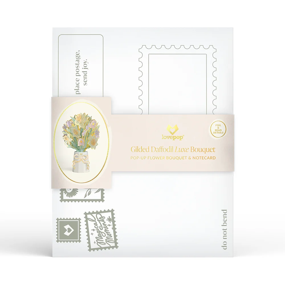 Lovepop Home Is Where Mom Is Light-Up Pop-Up Card & Luxe Bouquet Bundle - Image 6