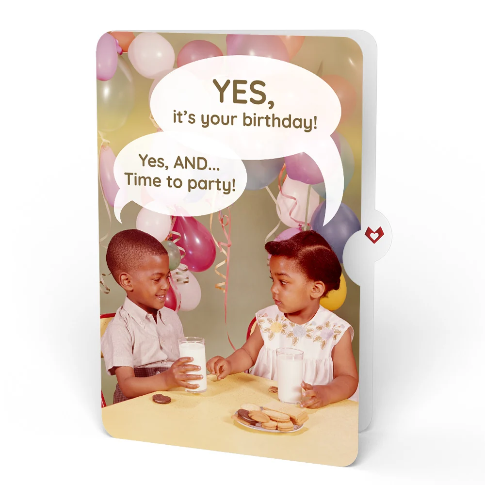 Lovepop Wisteria Birthday Bouquet and Time to Party Sentiment Set Cream - Image 4