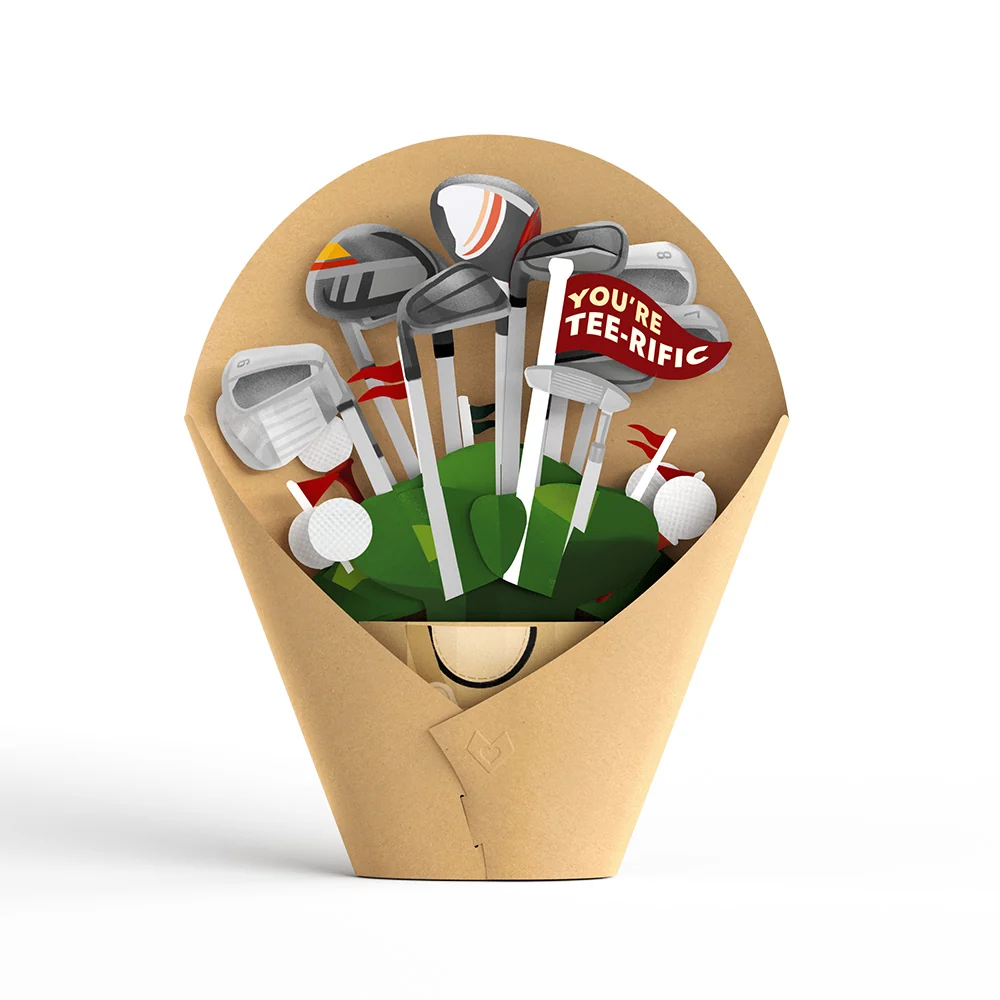 Lovepop Tee-rific Golf Bouquet - Image 4