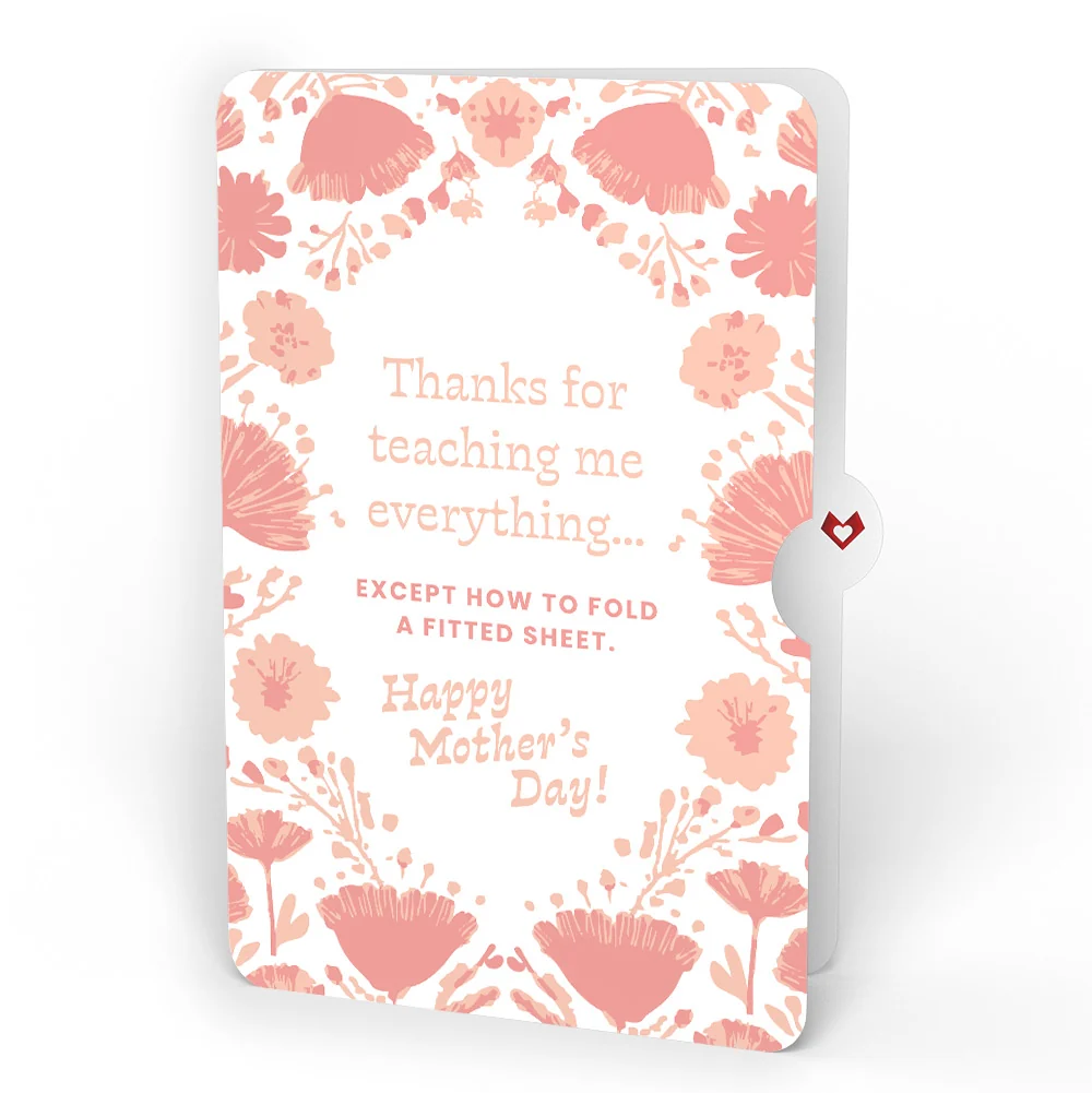 Lovepop Peaceful Dragonfly Mother’s Day HeartFelt Charm Card and Poppies Garden Frame Sentiment Set for Mom Cream - Image 4
