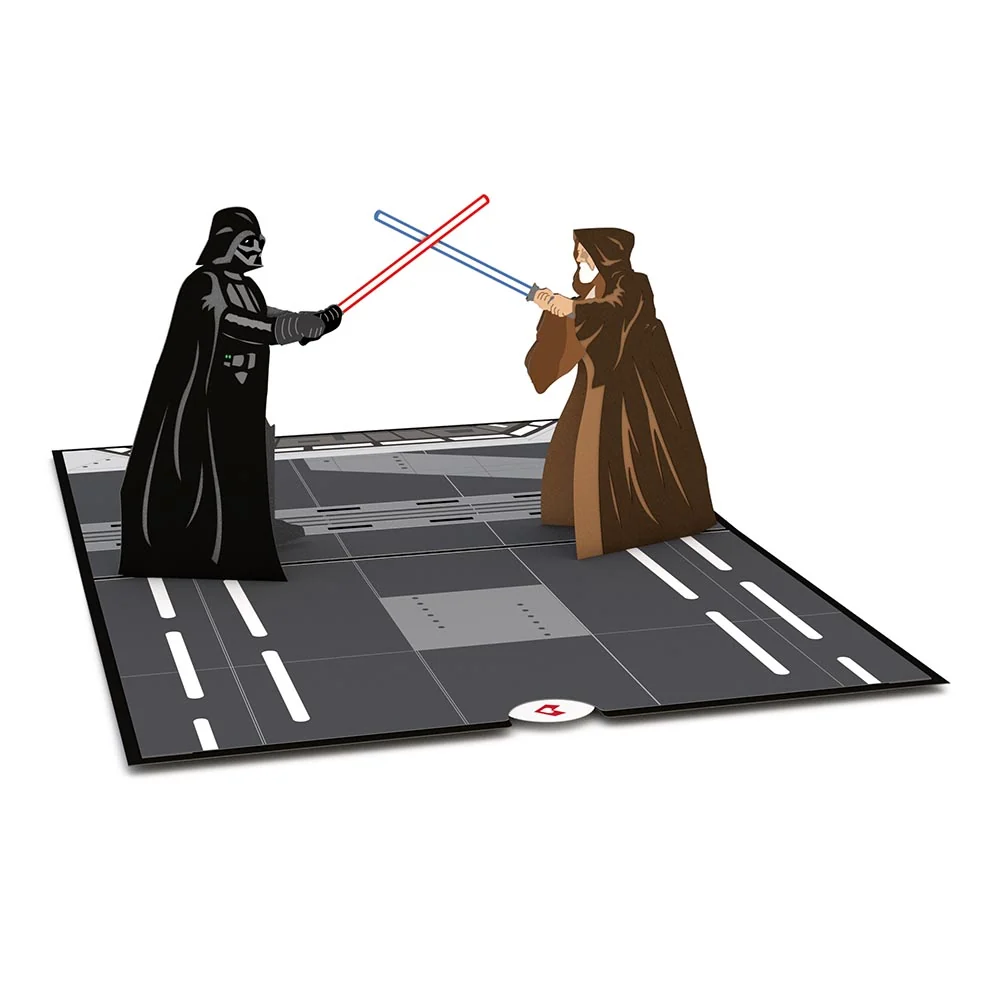 Lovepop Star Wars Obi-Wan vs. Darth Vader Pop-Up Card - Image 3