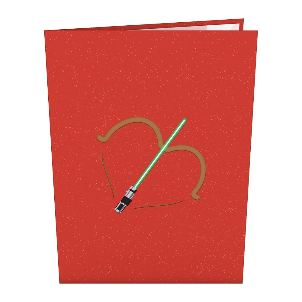 Lovepop Star Wars Yoda Cupid Pop-Up Card - Image 3