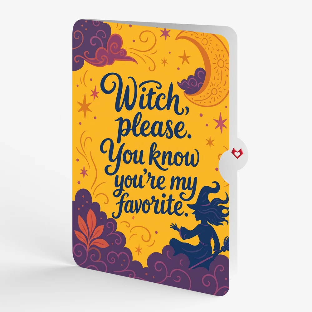 Lovepop Halloween Witch Pop-Up Card and Sentiment Set - Image 4