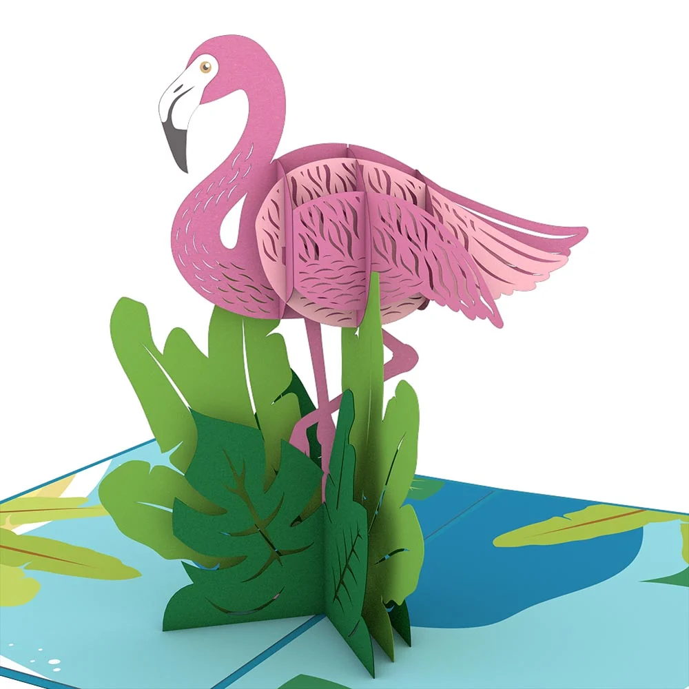 Lovepop Flamingo Pop-Up Card - Image 2