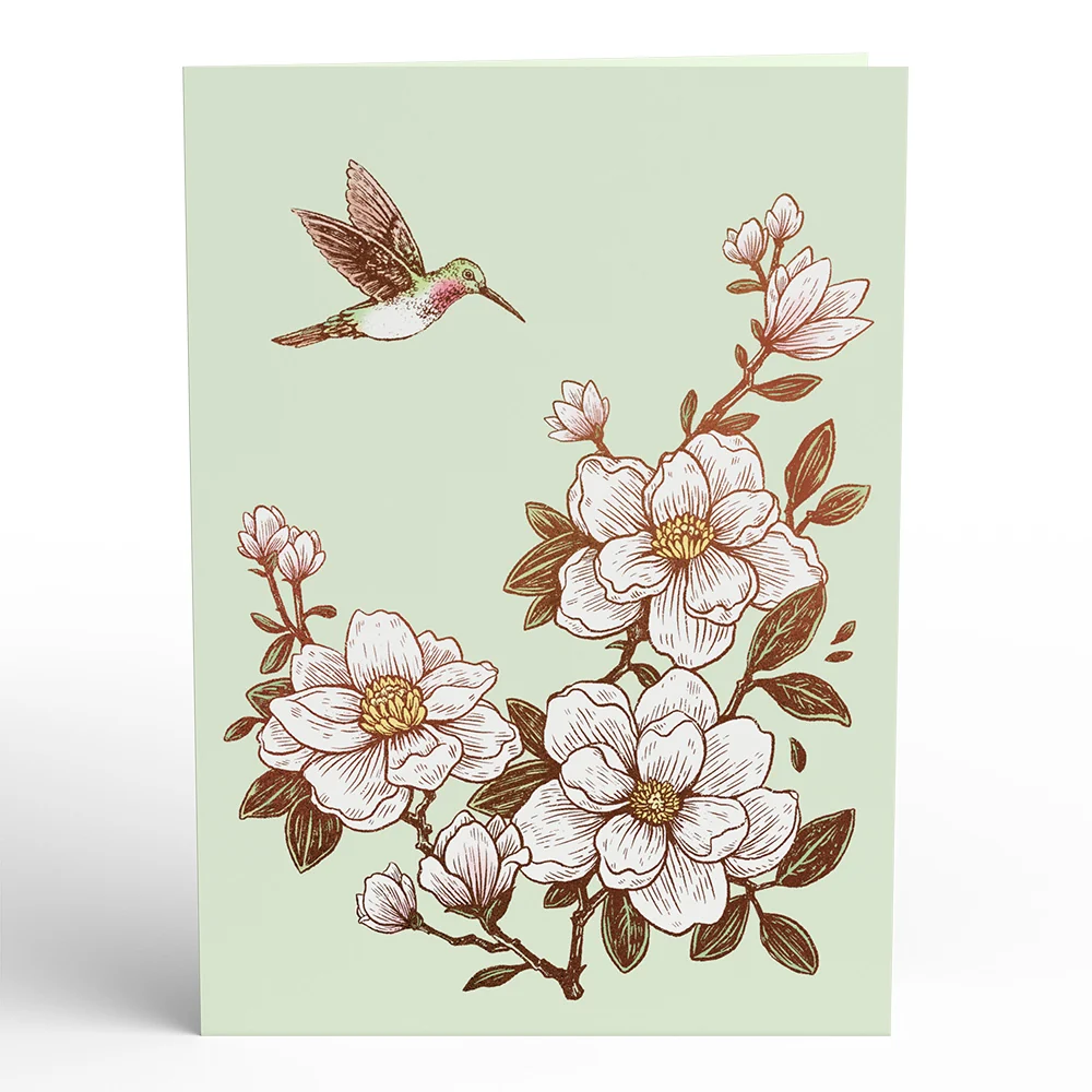 Lovepop Blooming Magnolia Pop-Up Card - Image 4