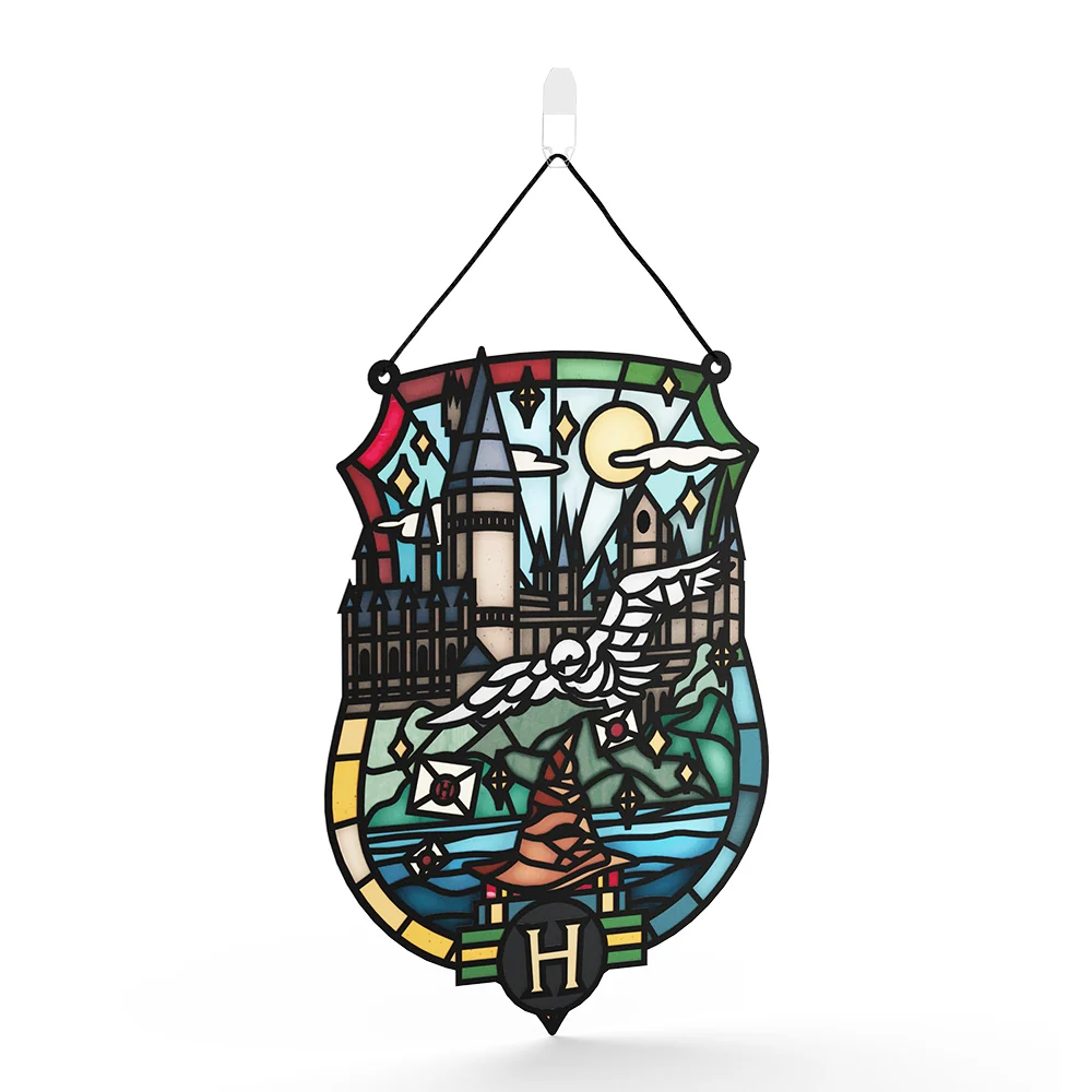 Lovepop Harry Potter Sending Magic Hogwarts Suncatcher Card Glass - Image 3