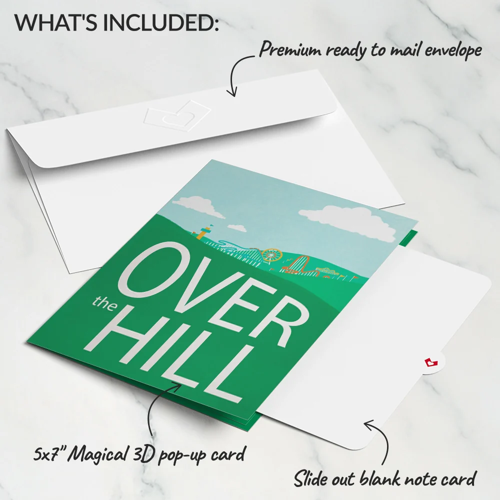 Lovepop Over the Hill Birthday Pop-Up Card - Image 6
