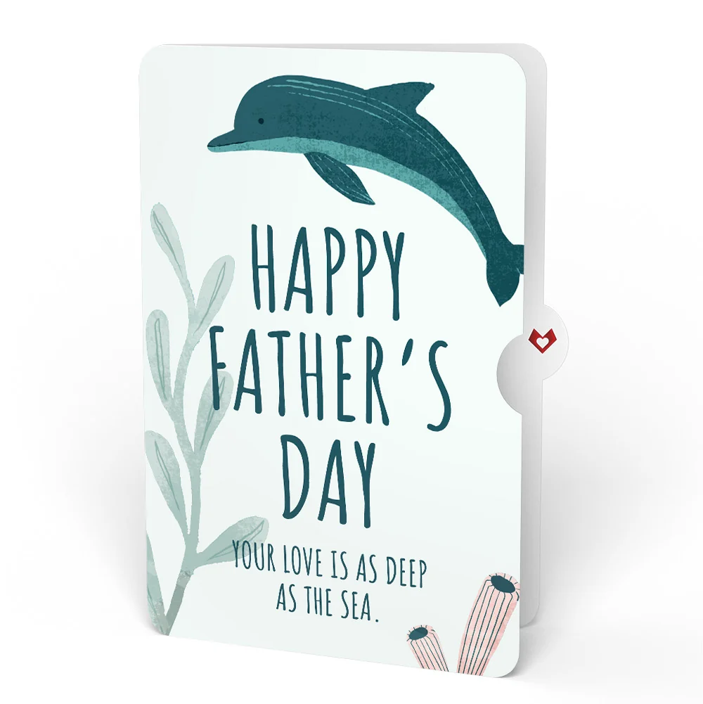 Lovepop Coral Reef Wonders Father's Day Pop-Up Card and Sentiment Set - Image 4