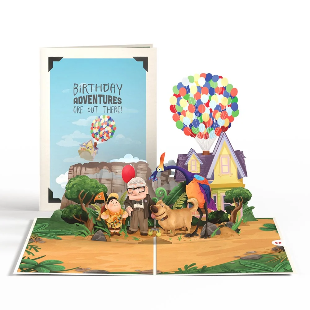 Lovepop Disney and Pixar Up Birthday Adventures Pop-Up Card