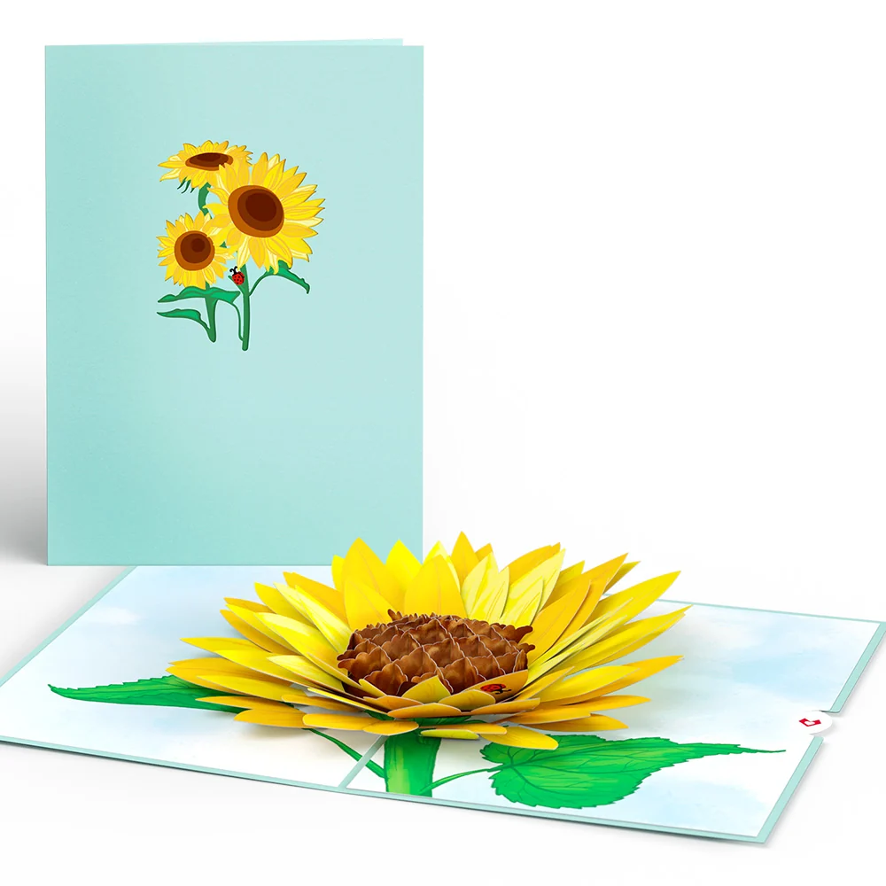 Lovepop Sunflower Bloom Pop-Up Card