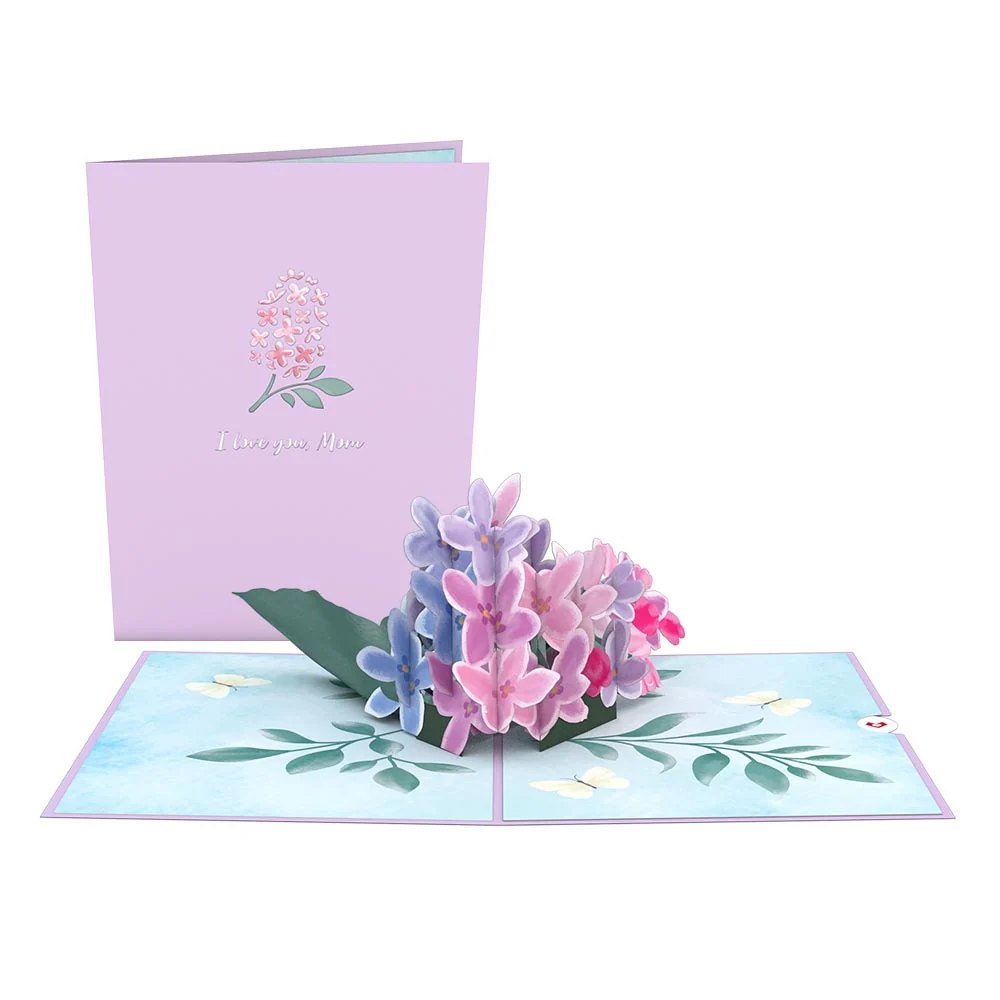 Lovepop Mother's Lilacs Pop-Up Card
