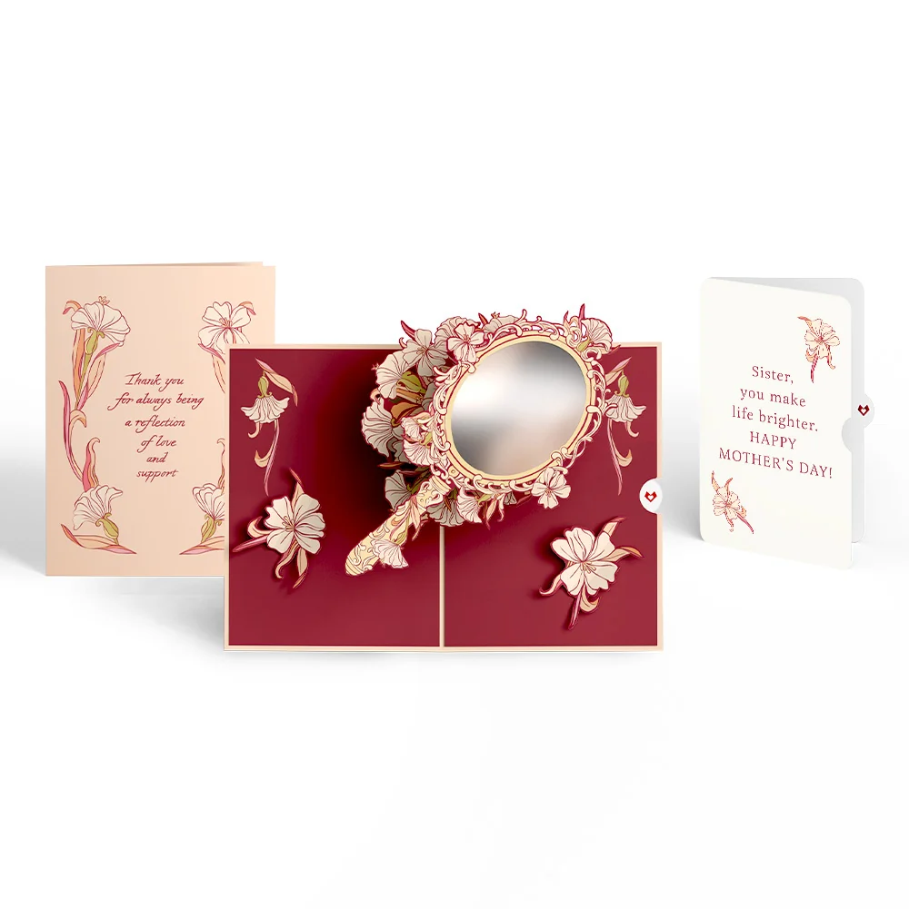 Lovepop Reflection of Love and Support Mirror Mother's Day Pop-Up Card and Sentiment Set for Sister