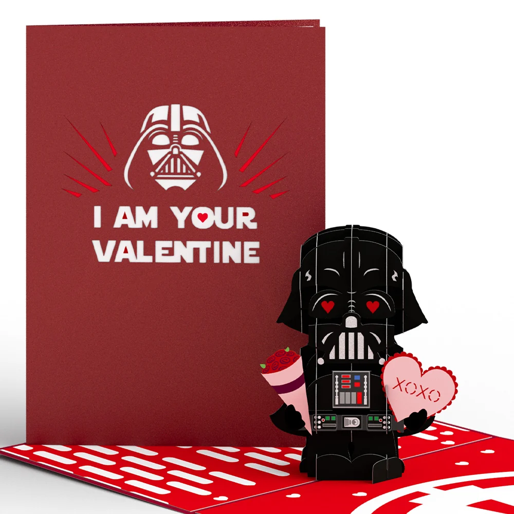 Lovepop Star Wars Darth Vader Valentine Pop-Up Card