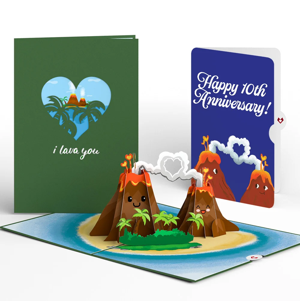 Lovepop I Lava You 10th Anniversary Pop-Up Card and Sentiment Set