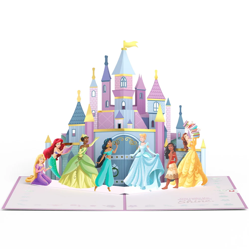Lovepop Disney Princess You Make the Whole Kingdom Shine Pop-Up Card - Image 4