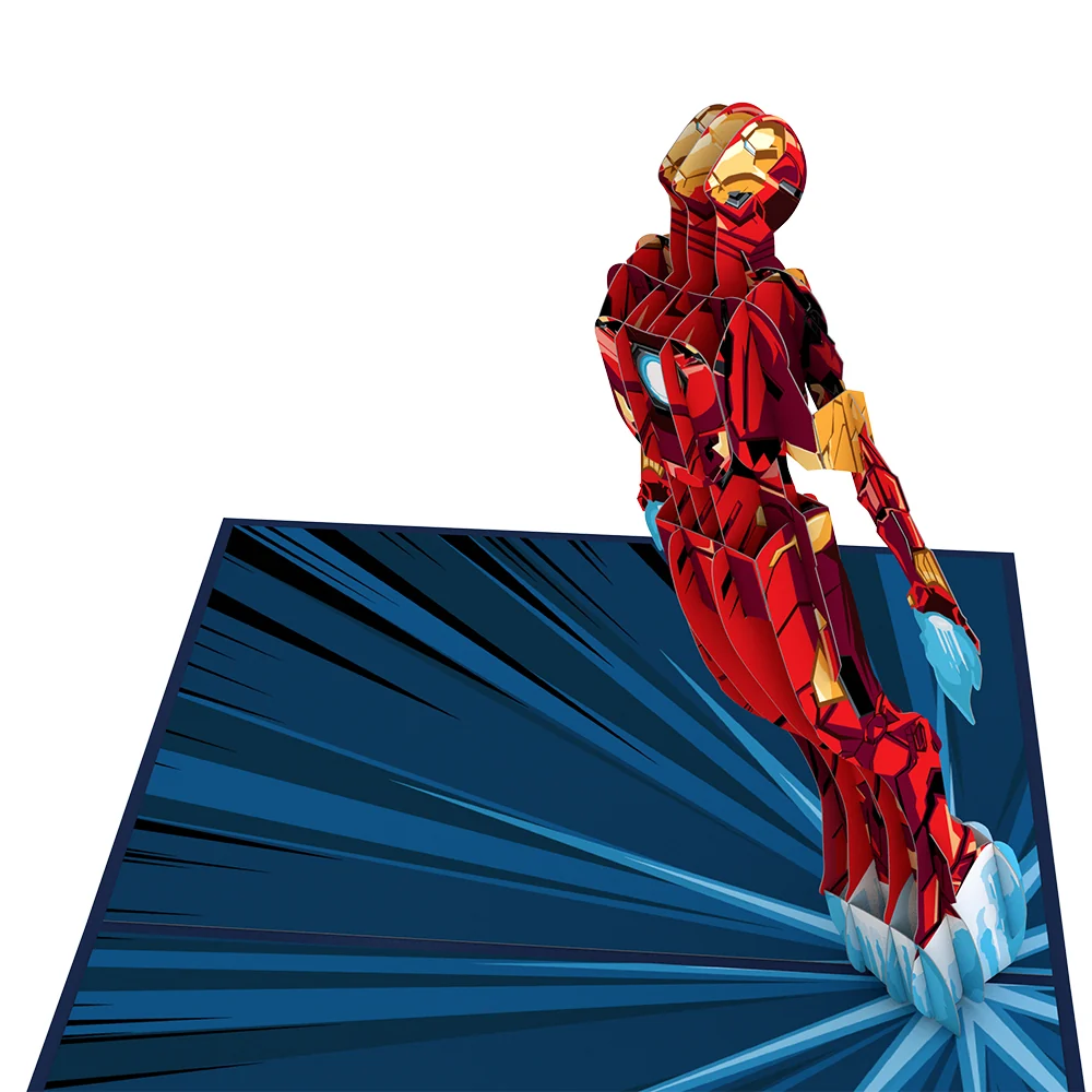 Lovepop Marvel Iron Man I Love You 3000 Pop-Up Card - Image 2