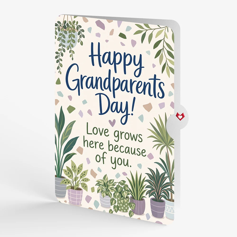 Lovepop Greenhouse Garden Pop-Up Card and Grandparents Day Sentiment Set - Image 4