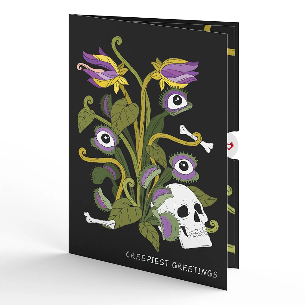 Lovepop Creepiest Greetings Halloween Venus Flytrap Pop-Up Card - Image 5