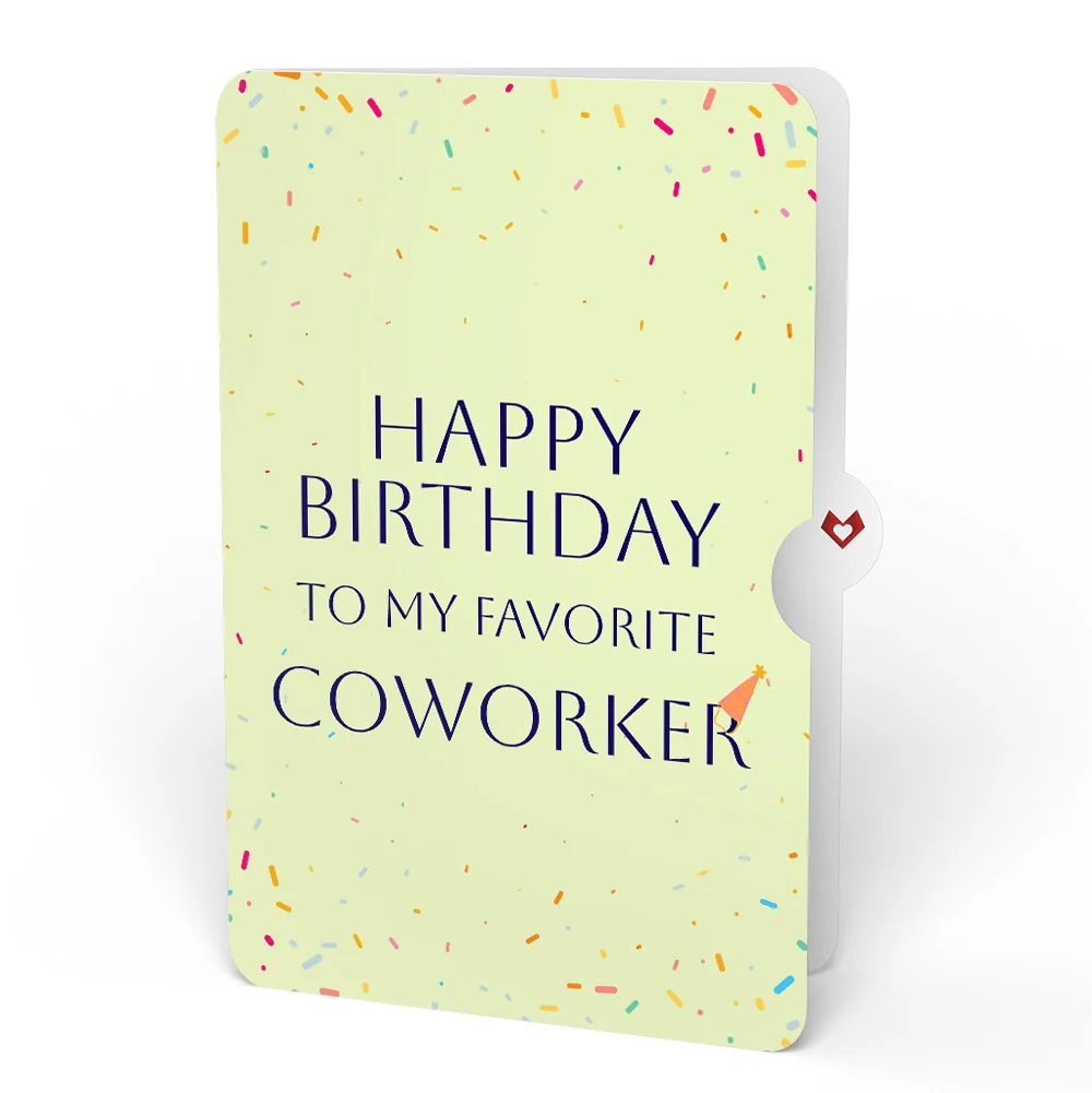 Lovepop Wishing You a Happy Birthday Music and Lights Pop-Up Card and Sentiment Set for Co-Worker - Image 4