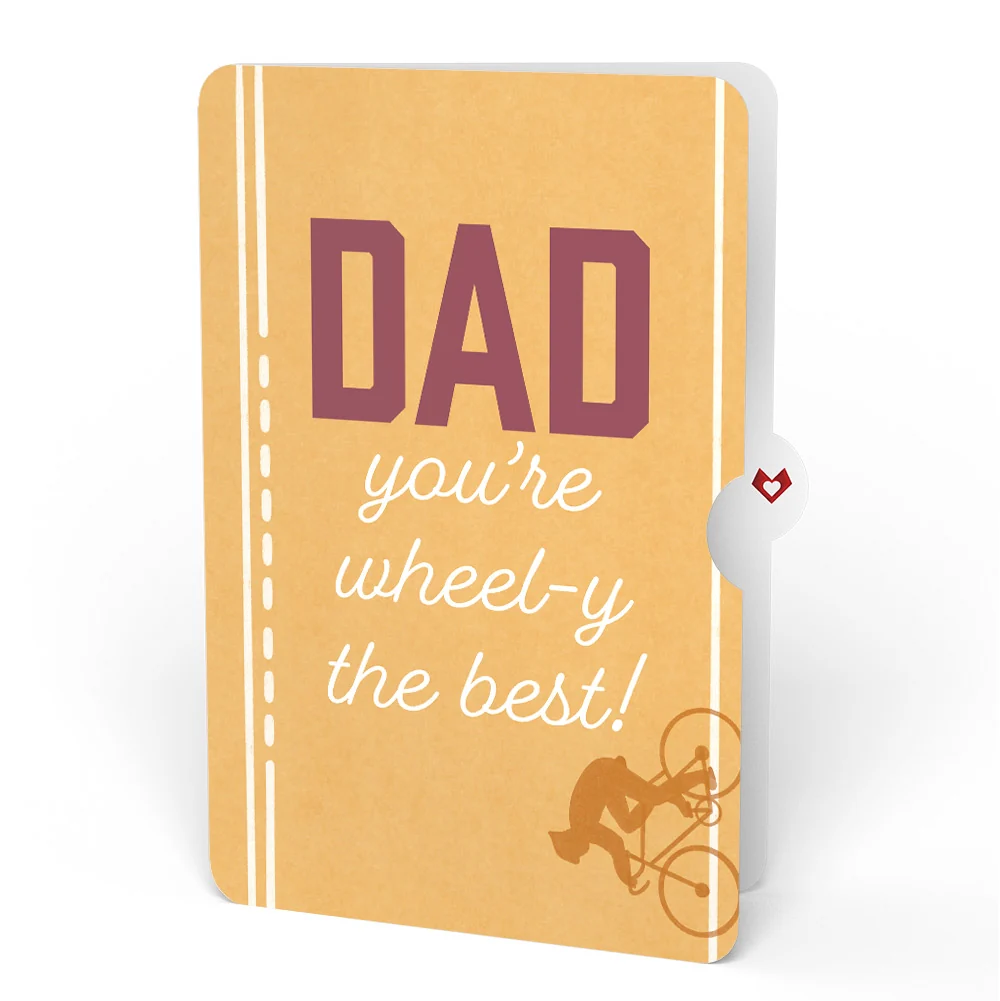 Lovepop On the Ride Biking Pop-Up Card and Sentiment Set for Dad Bicycle - Image 4