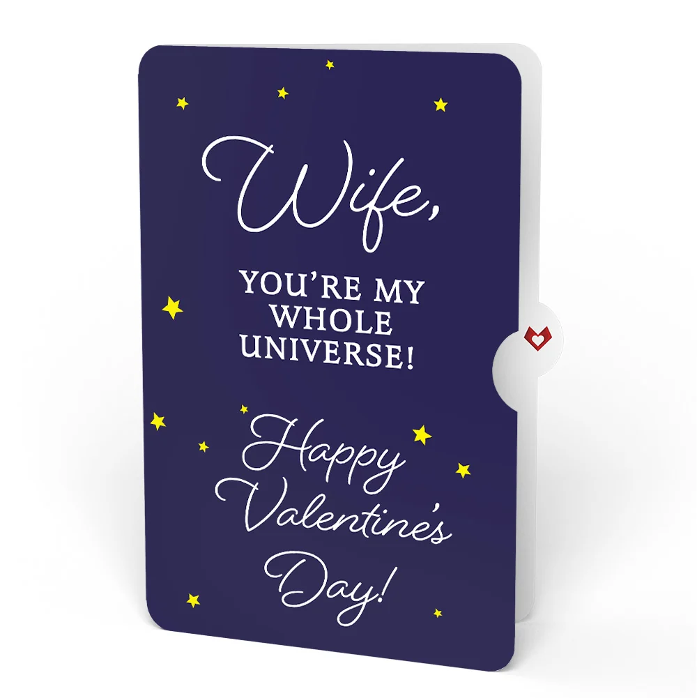 Lovepop You're a Star Valentine Pop-Up Card and Sentiment Set for Wife - Image 4
