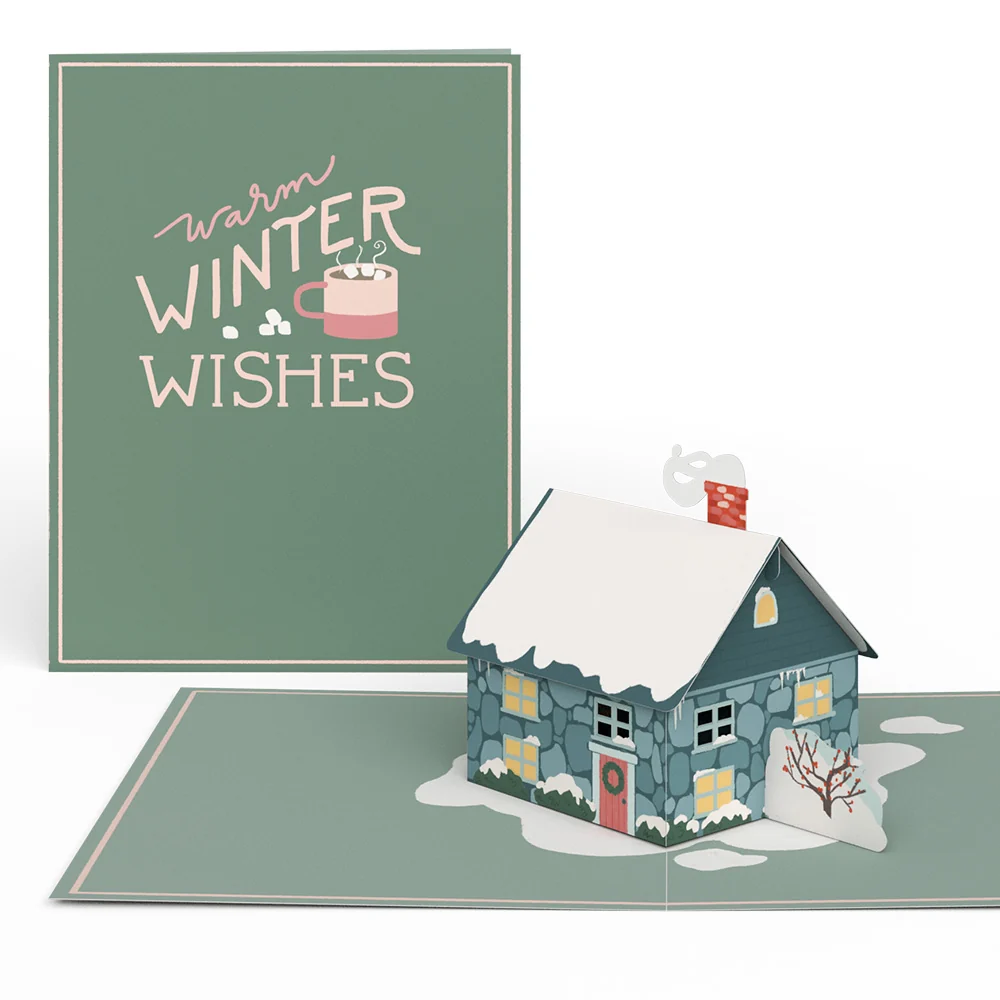 Lovepop Wintry Holiday Greetings Box Set (Assorted 12-pack): Paperpop Card - Image 3