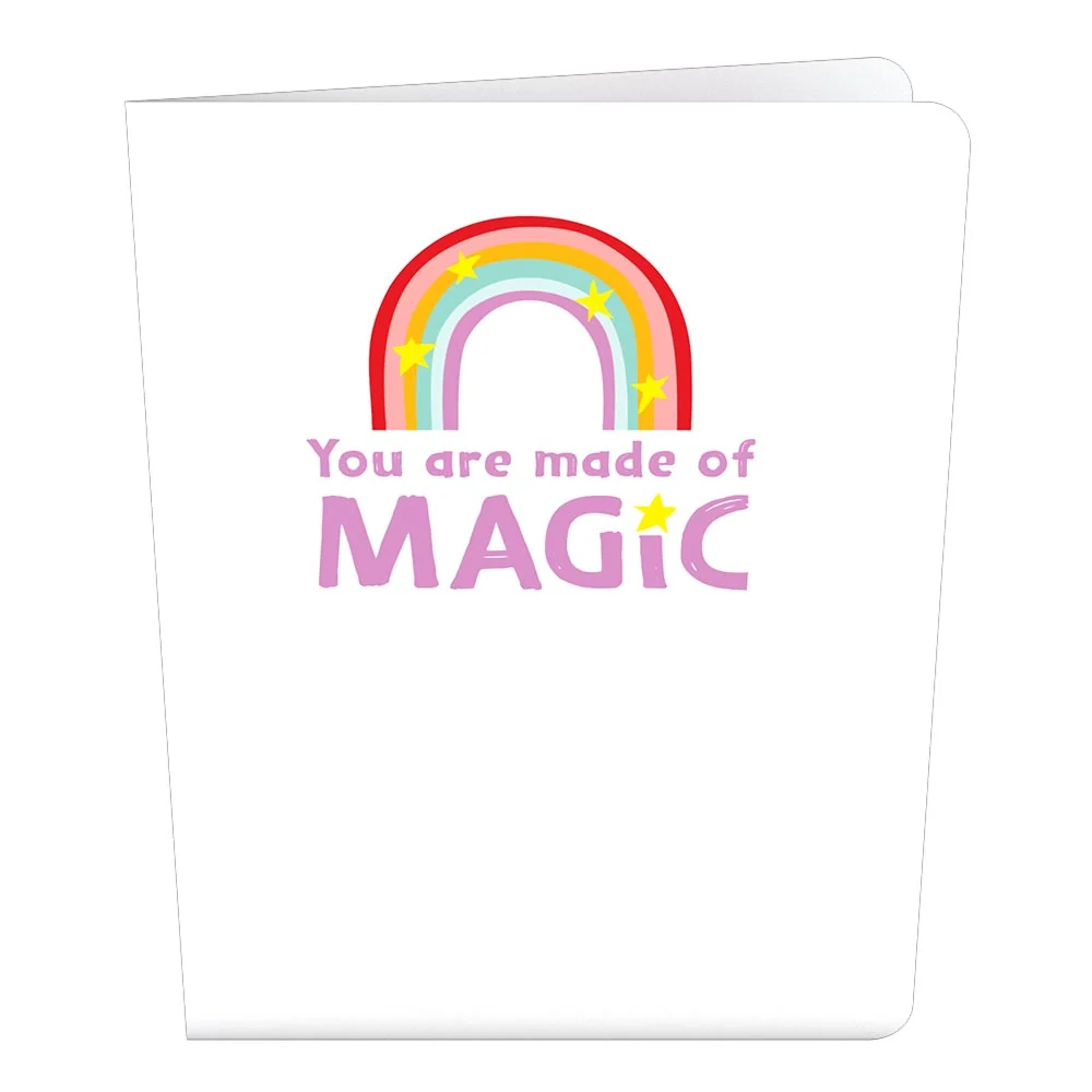 Lovepop Playpop Card: You Are Made of Magic Rainbow - Image 3