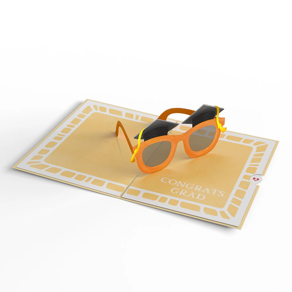 Lovepop Your Future is Bright Graduation Pop-Up Card - Image 4