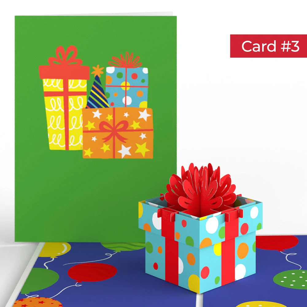 Lovepop Happy Birthday Endless Surprises 4-in-1 Nesting Card - Image 7