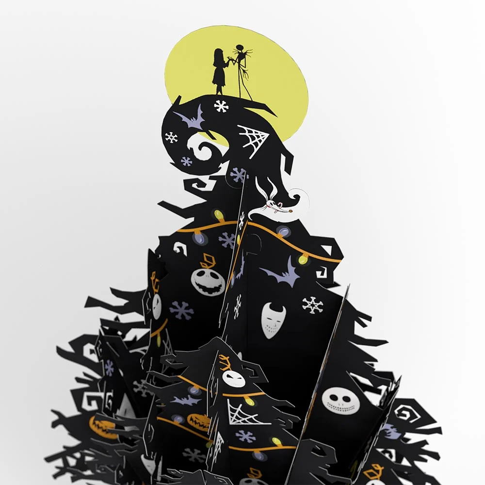 Lovepop Disney Tim Burton's The Nightmare Before Christmas Holiday Tree Pop-Up Bouquet - Image 2