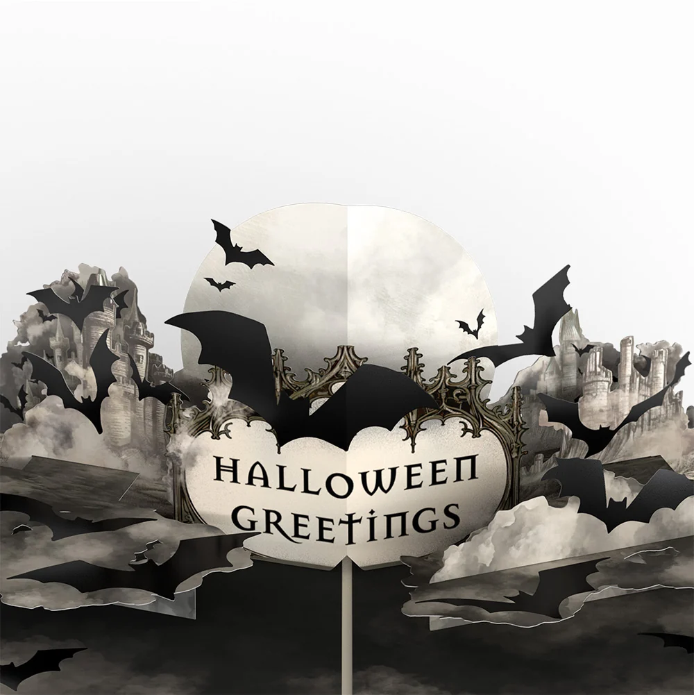 Lovepop Halloween Greetings Pop-Up Card and Sentiment Set for Coworker - Image 3