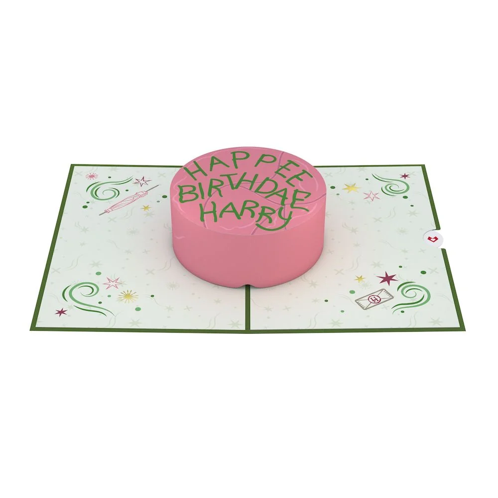 Lovepop Harry Potter Happee Birthdae Cake Pop-Up Card - Image 3