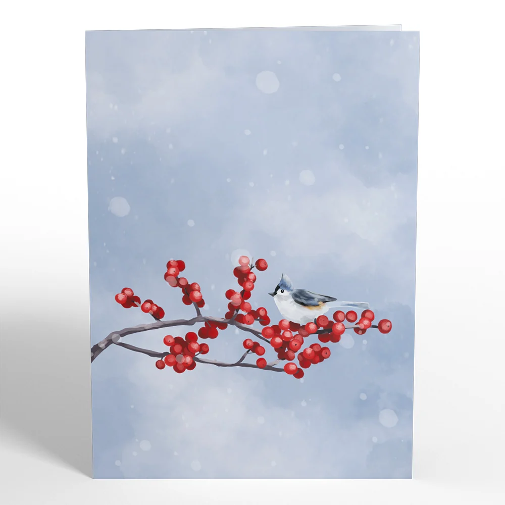 Lovepop Snowfall's Hush Pop-Up Card - Image 4