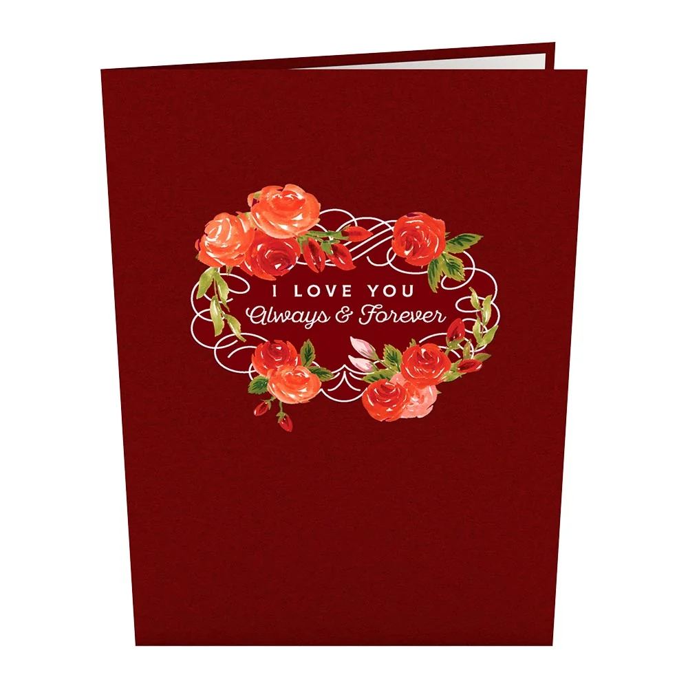 Lovepop Love Rose Bloom Pop-Up Card - Image 4