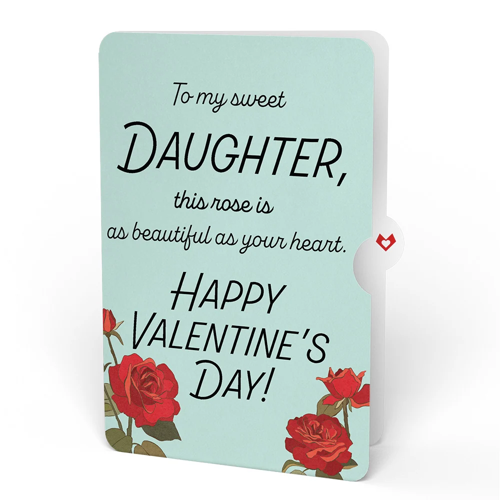 Lovepop Red Rose Valentine Grand Bouquet and Sentiment Set for Daughter Vase - Image 4