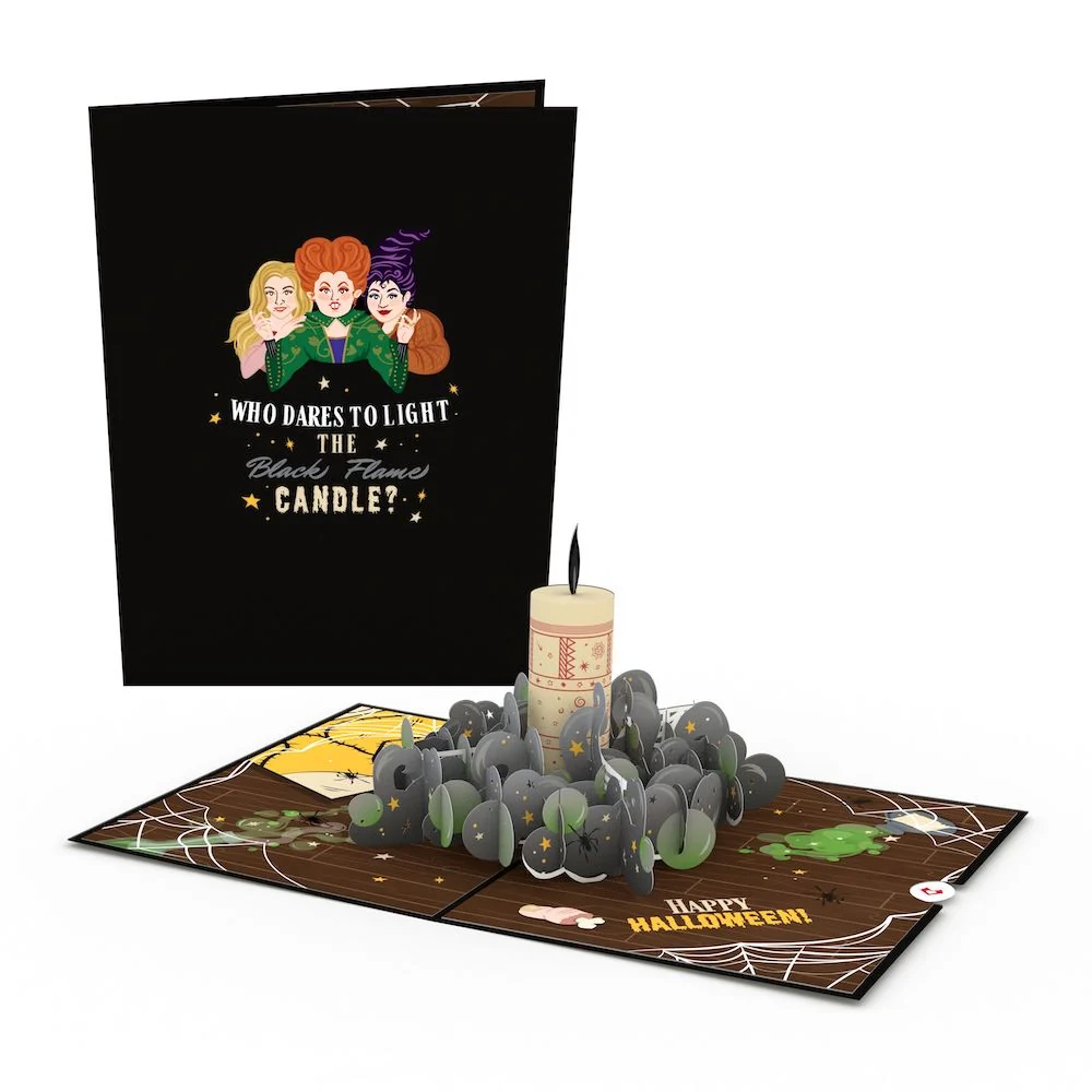 Lovepop Disney Hocus Pocus Black Flame Candle Pop-Up Card - Image 6