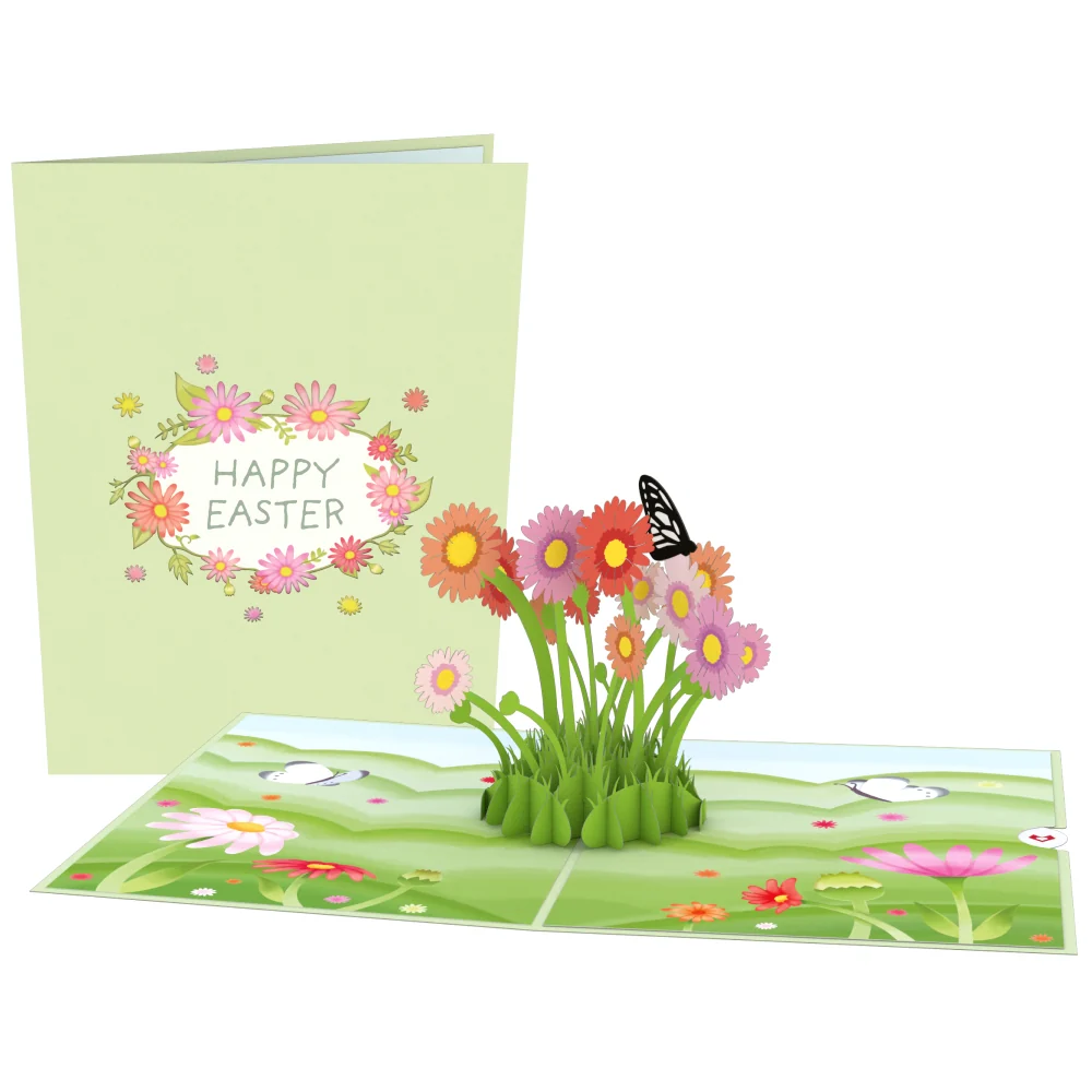 Lovepop Easter Daisy Patch Pop-Up Card