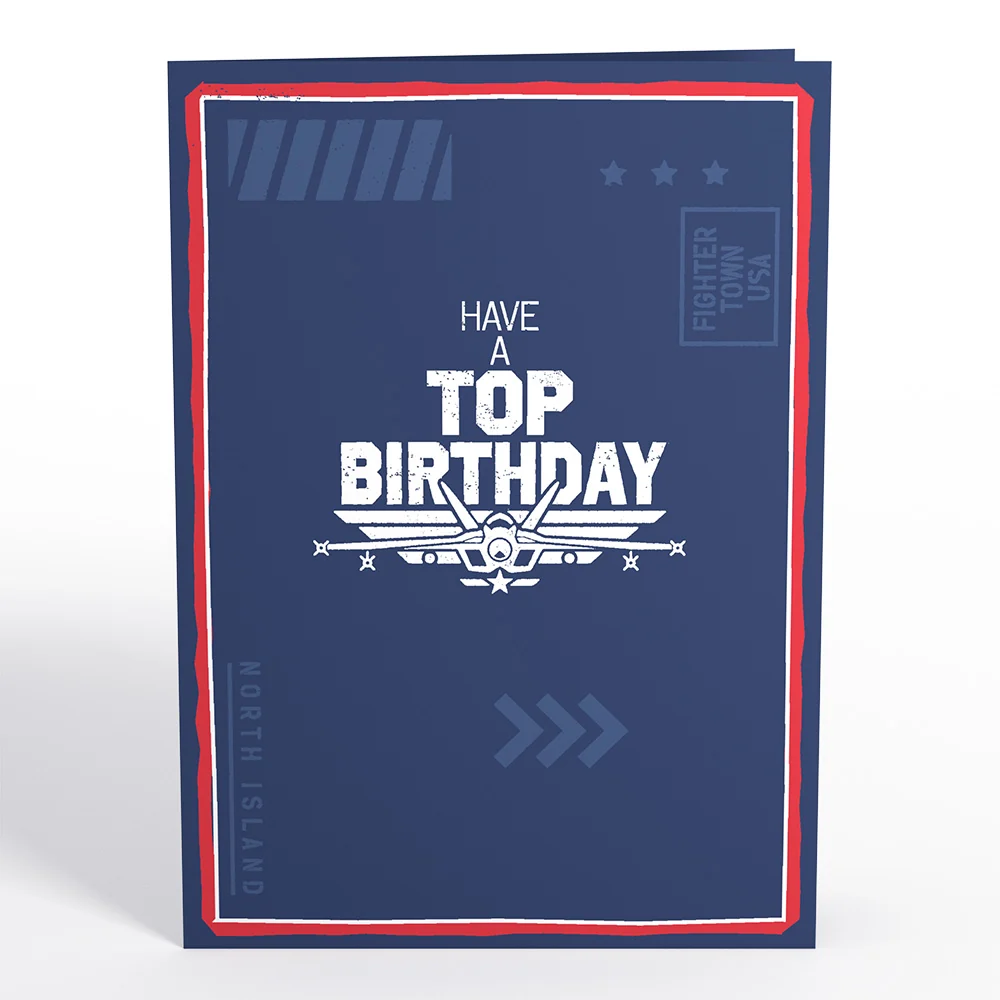 Lovepop Top Gun: Maverick Have a Top Birthday Pop-Up Card - Image 4