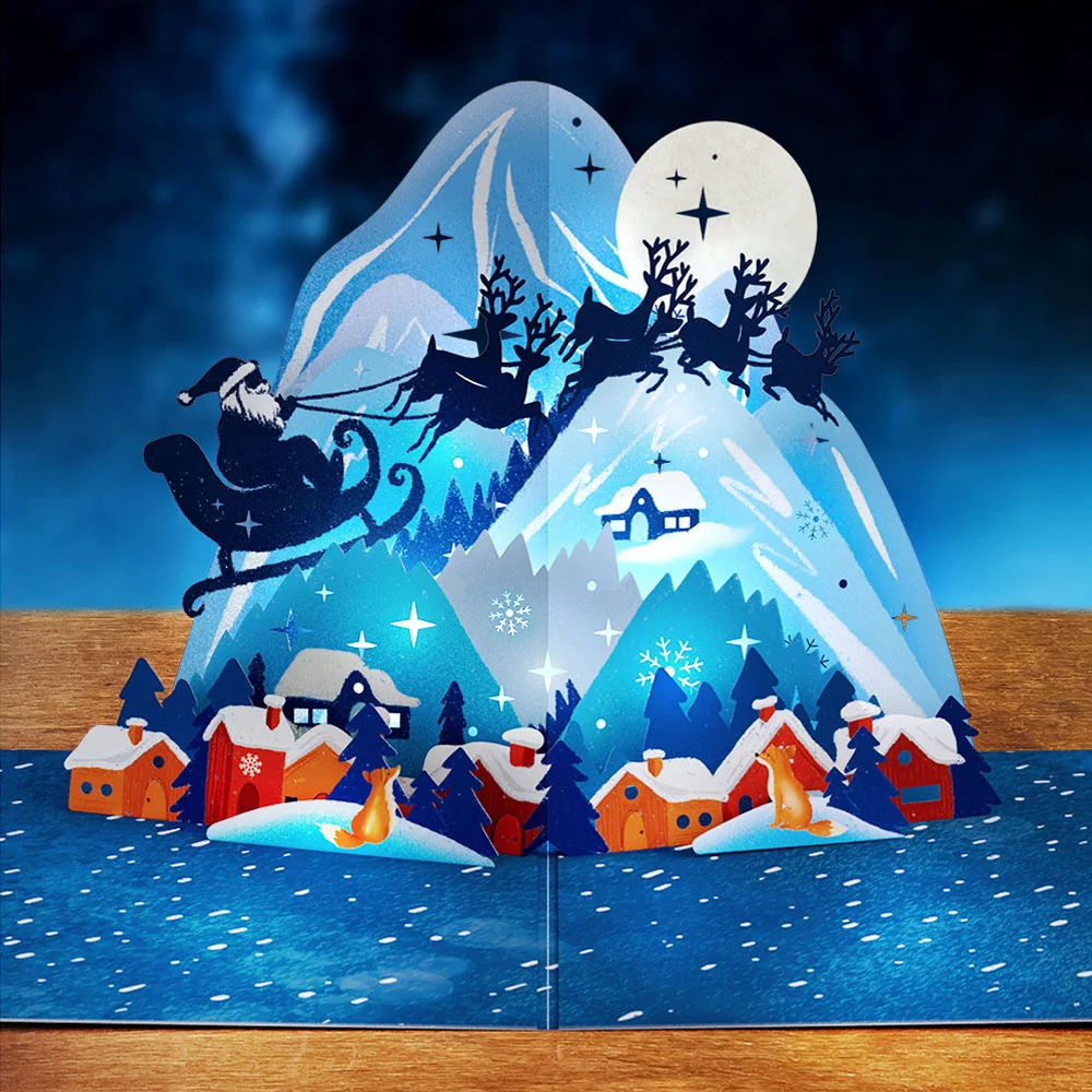 Lovepop Christmas Music & Lights Card 3-Pack - Image 7
