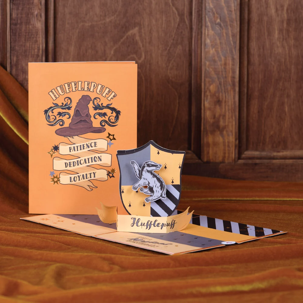 Lovepop Harry Potter Hufflepuff Birthday Pop-Up Card