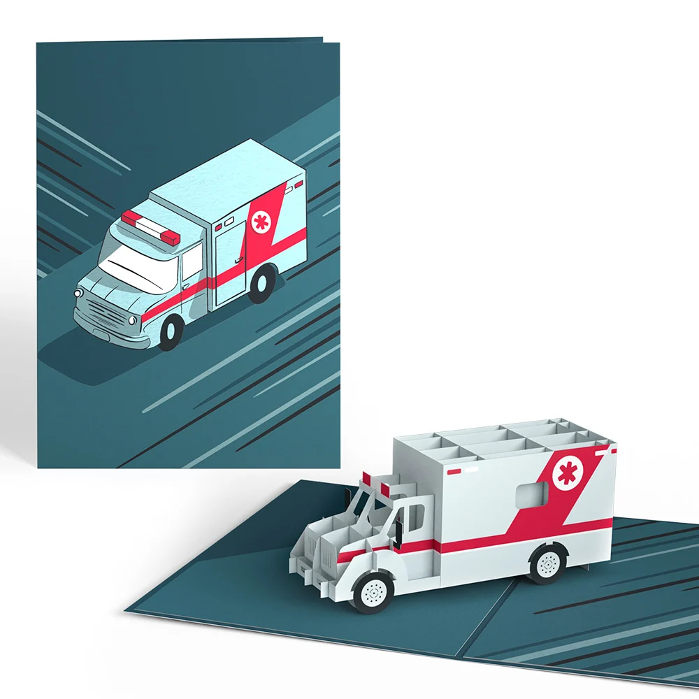 Lovepop Ambulance Pop-Up Card