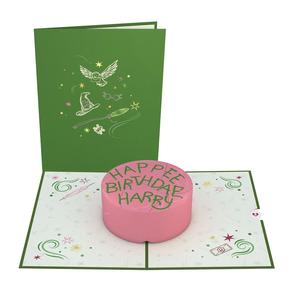 Lovepop Harry Potter Happee Birthdae Cake Pop-Up Card - Image 5
