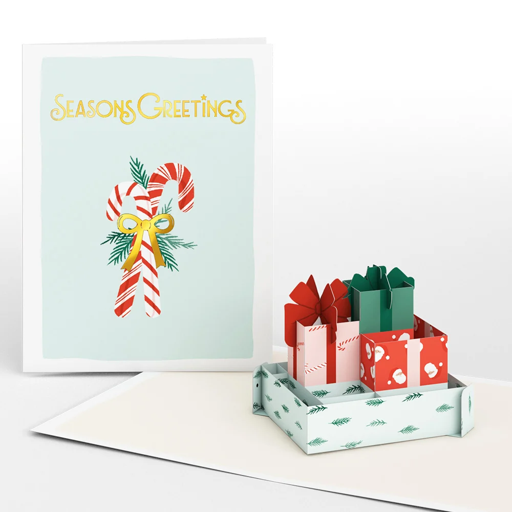 Lovepop Cheerful Christmas Box Set (Assorted 12-pack): Paperpop Card - Image 3