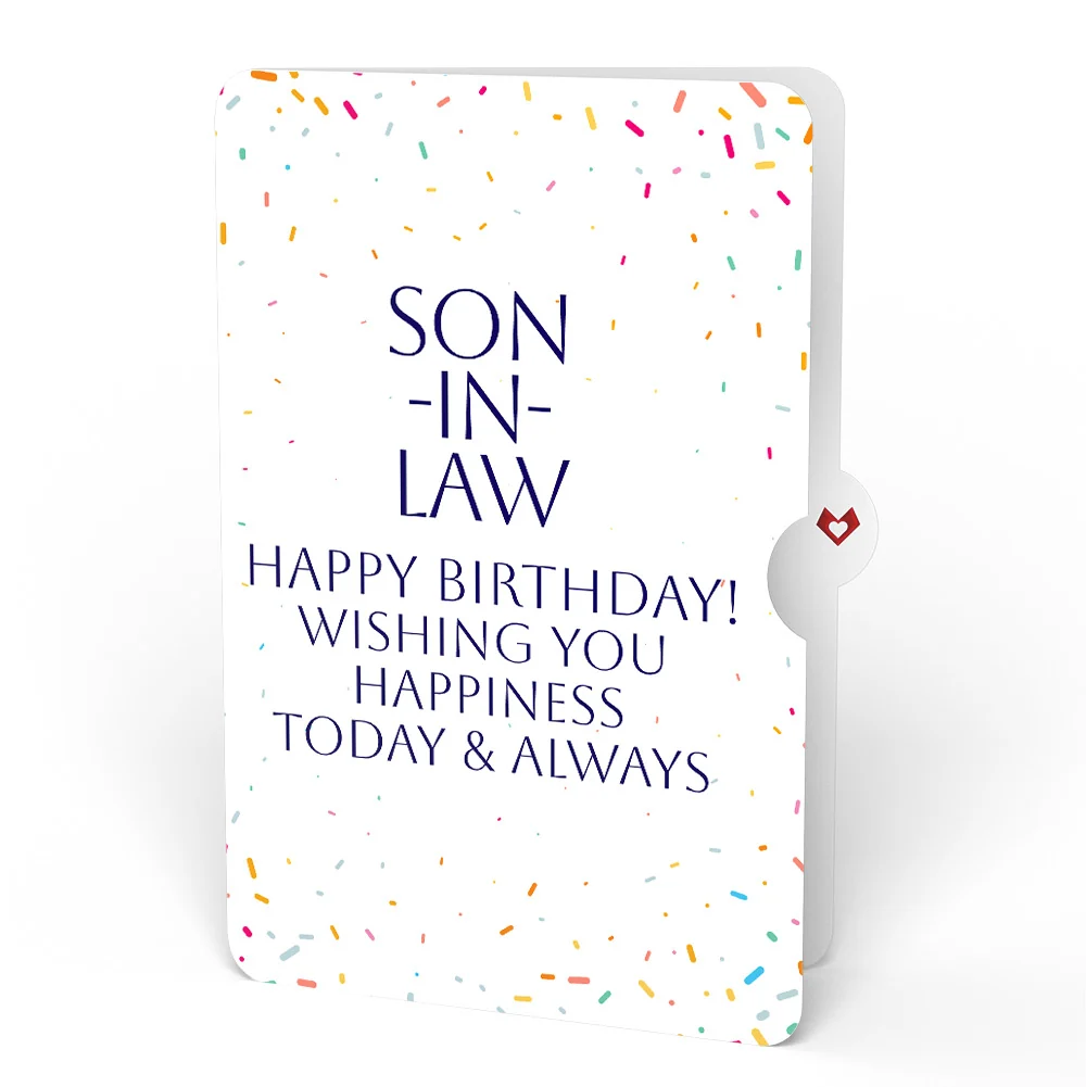 Lovepop Wishing You a Happy Birthday Music and Lights Pop-Up Card and Sentiment Set for Son-in-law Candle - Image 4