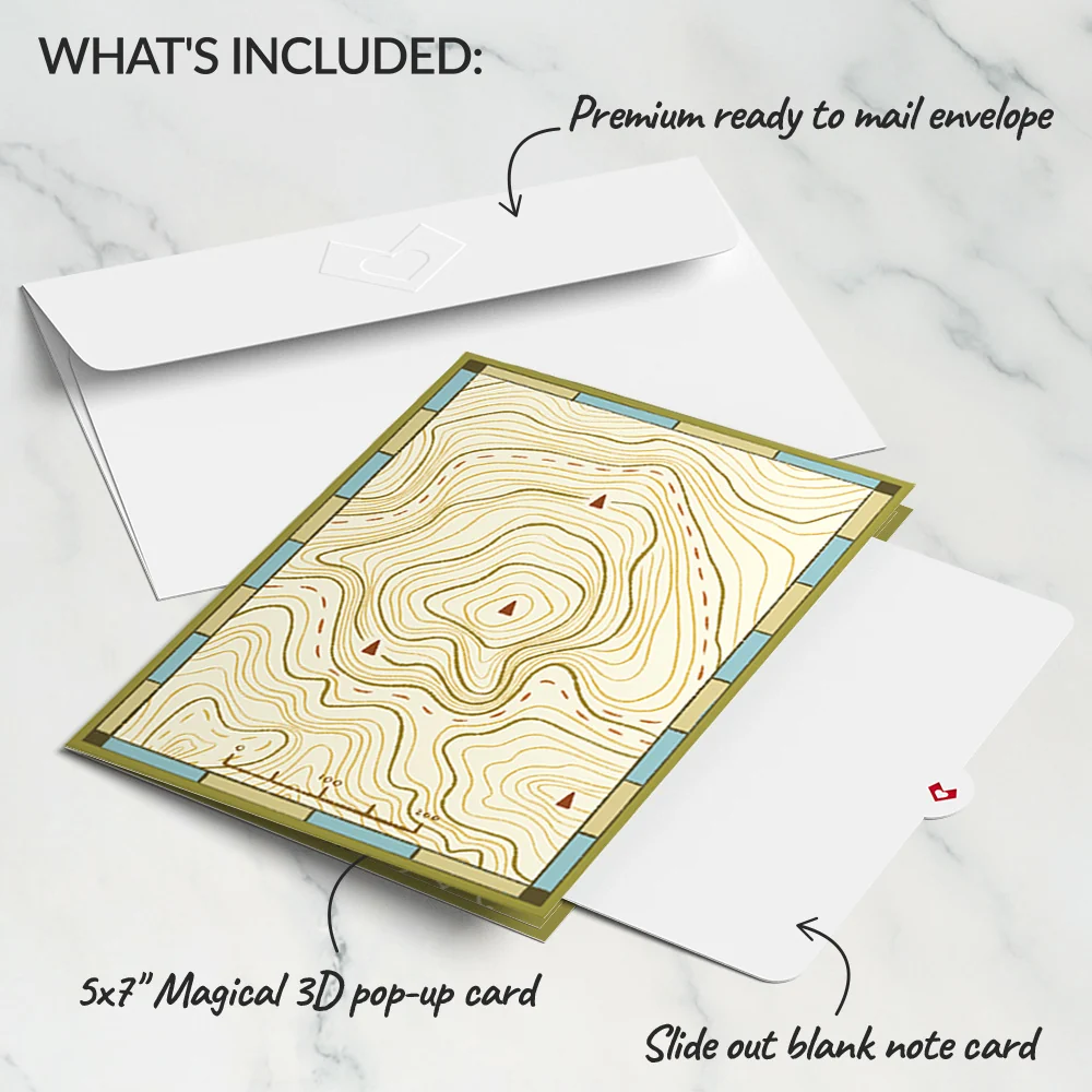 Lovepop Guiding Compass Pop-Up Card - Image 5