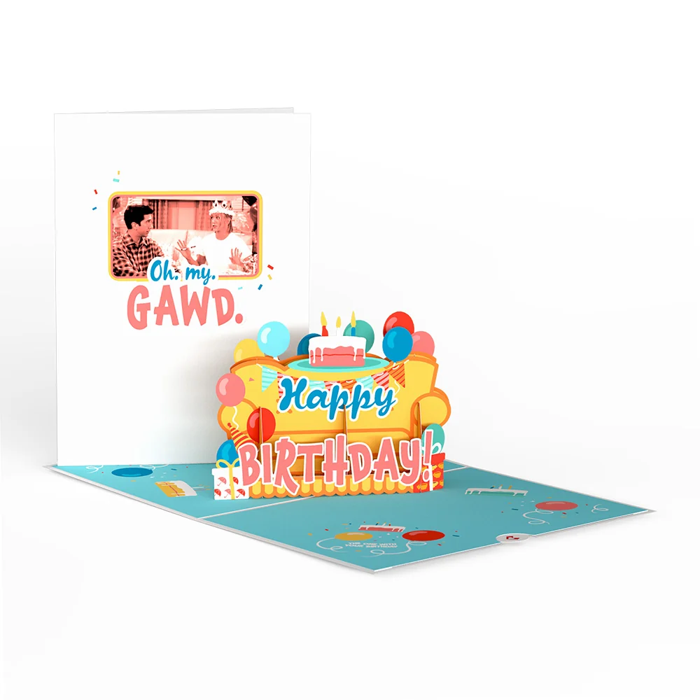 Lovepop Friends Oh My Gawd Birthday Pop-Up Card