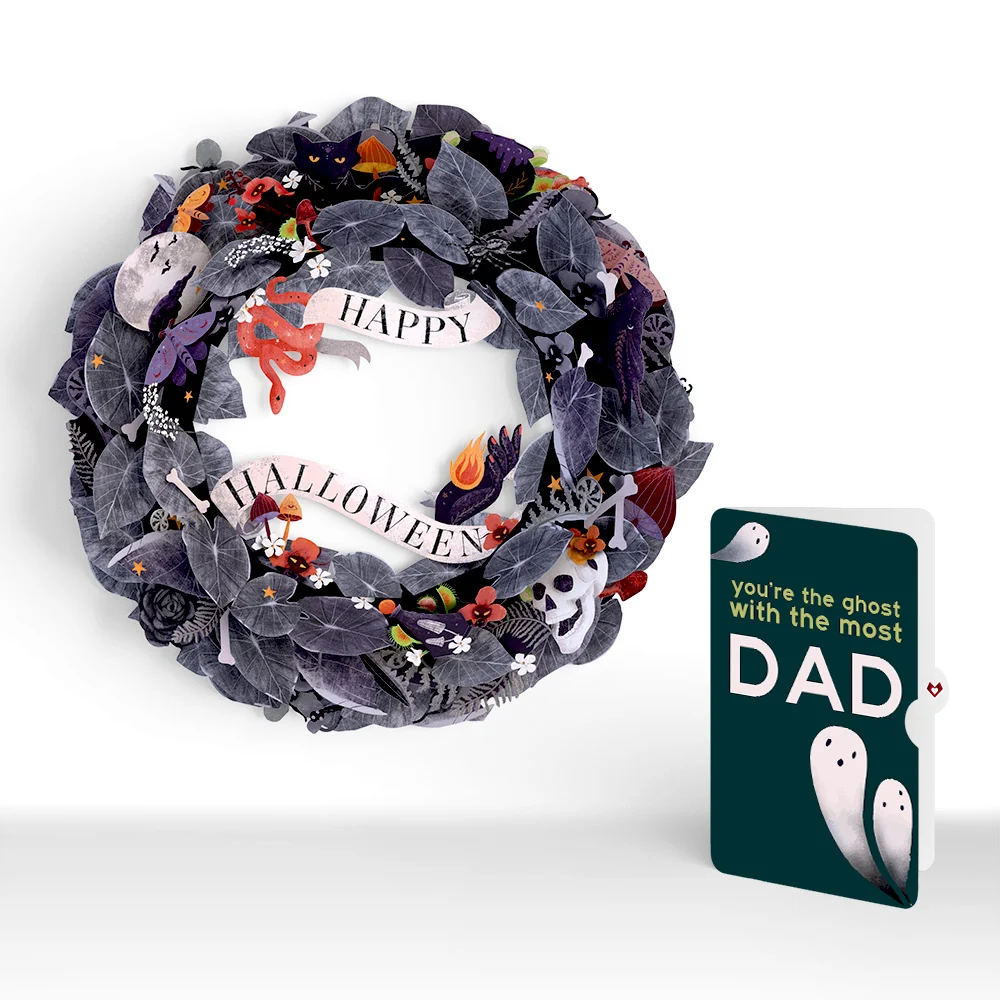 Lovepop Enchantingly Eerie Halloween Wreath and Sentiment Set for Dad